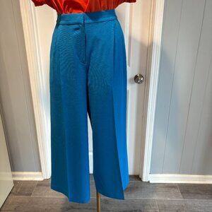 Bar III Cropped Pants Bright Blue Size 14